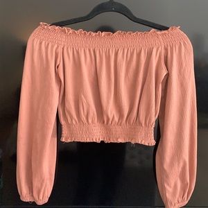Off The Shoulder Cropped Top